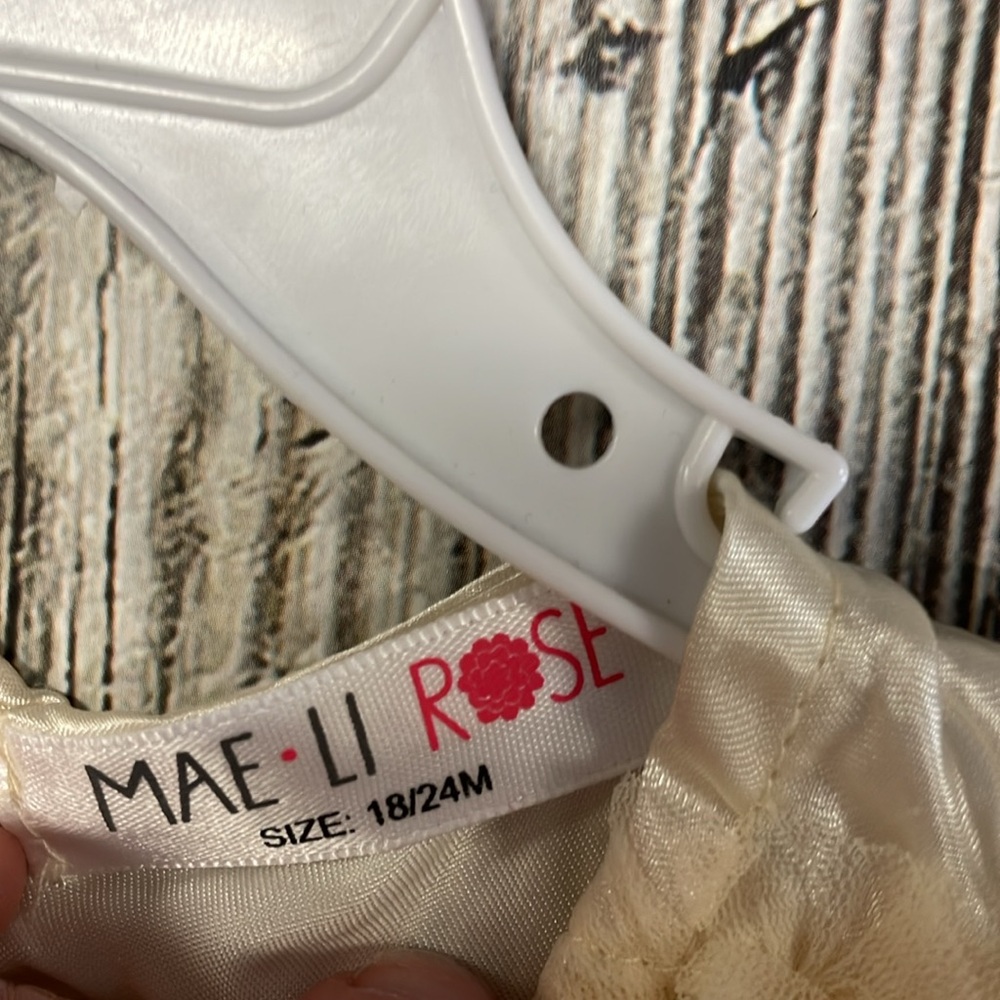 Vintage MAE-LI ROSE DRESS - Picture 5 of 6